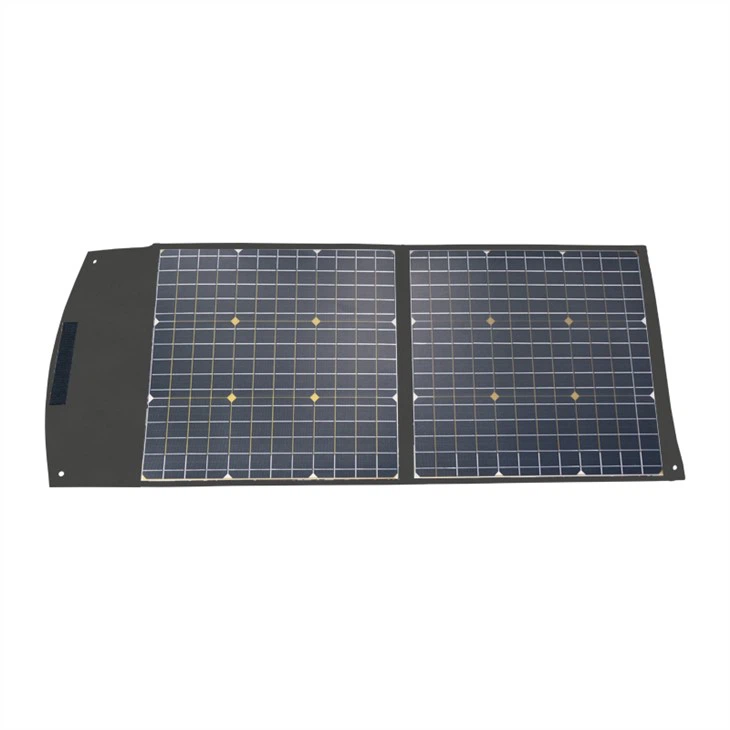 100W Portable Foldable Solar Panel Charger Kit 18V DC Output For Portable Generator Power Station Ce