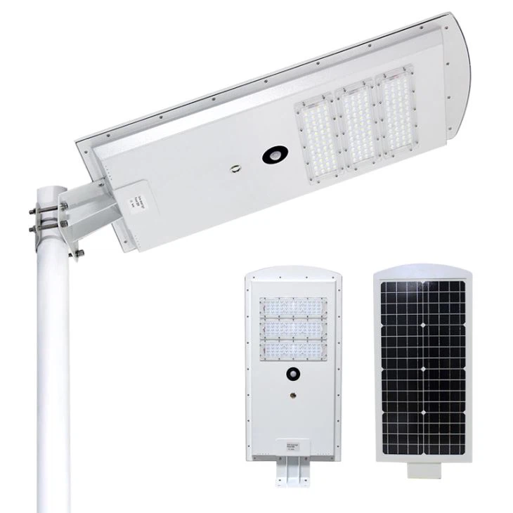 All in one IP65 waterproof 10w 20w 30w integrated outdoor led solar street light