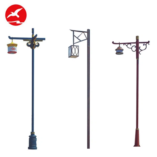 Galvanizing Steel Street Lighting Pole