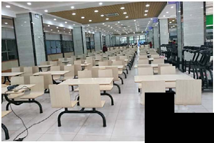 Lecture hall chairs