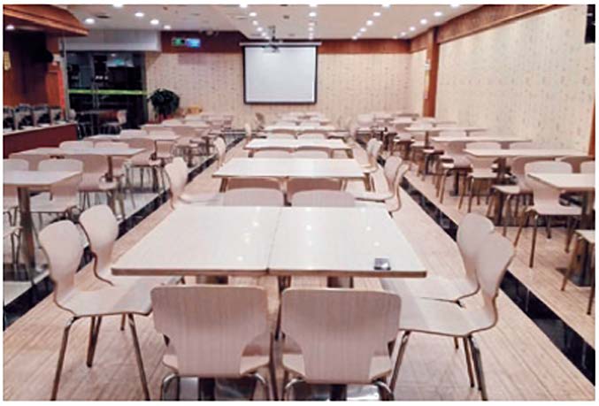 Lecture hall chairs