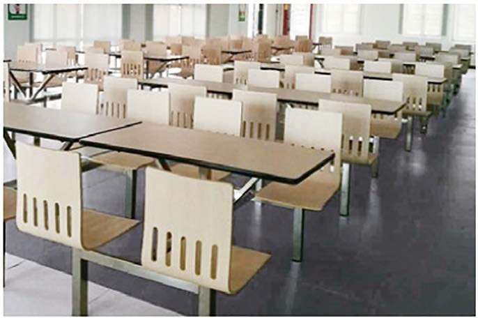 Lecture hall chairs