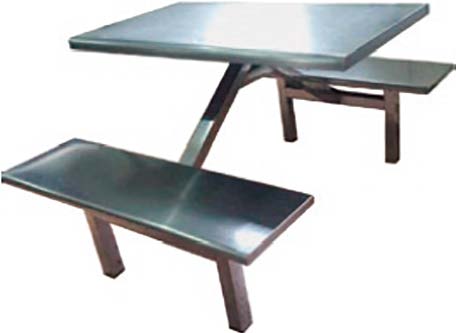 Wholesale Study Room Stainless Steel Table And Chairs