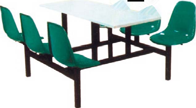Disscussion square tables and chairs