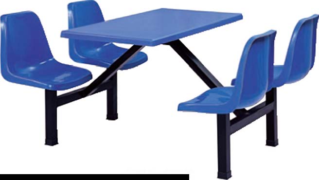 Disscussion square tables and chairs