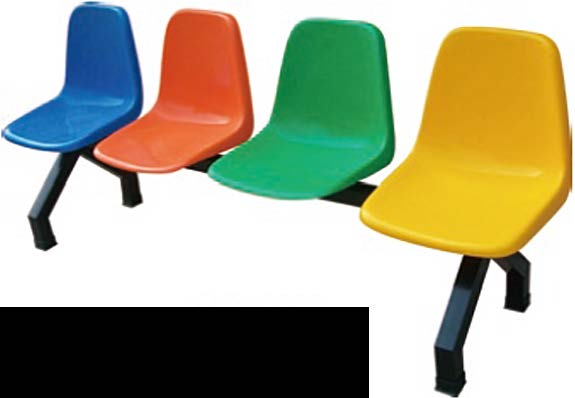 Wholesale of plastic row chairs