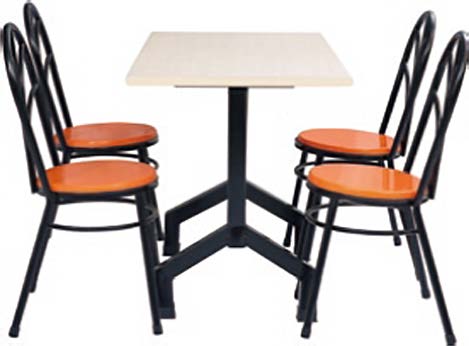 Fiberglass Study room Table & Chairs