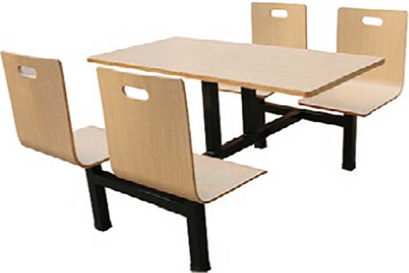 Group Discussion Table and Chairs Set