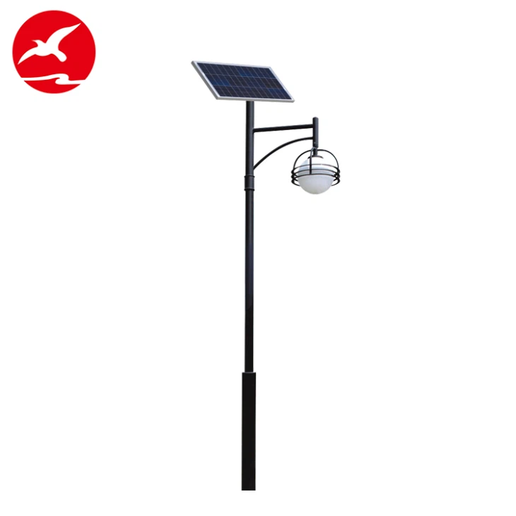 Good protective performance solar garden light 20W 30W 40W