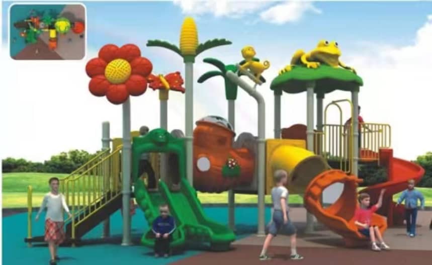 Kids Plastic Playground Equipment