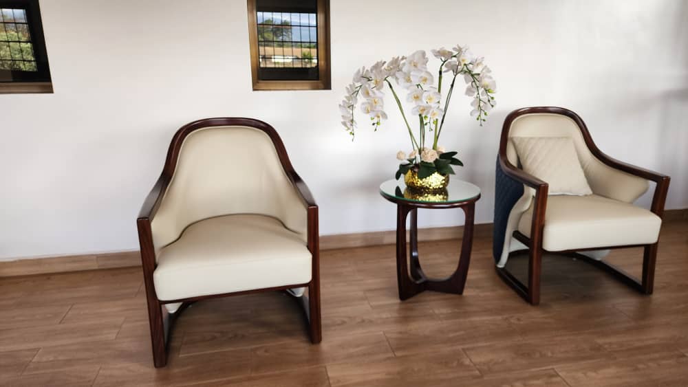 White Armchair