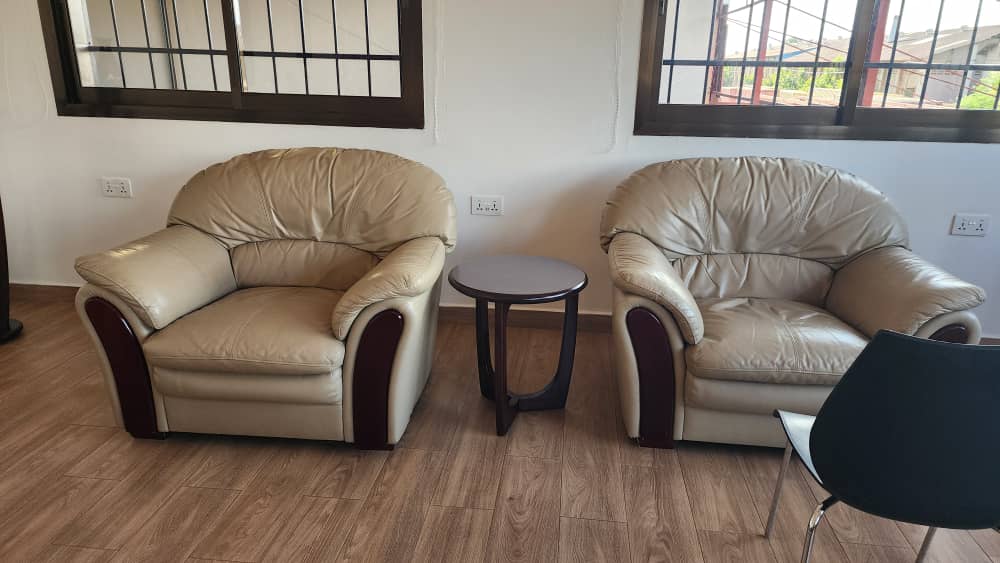 Leather Corniche Armchair