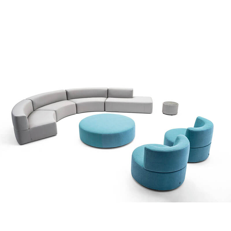 Outdoor fabric sofa