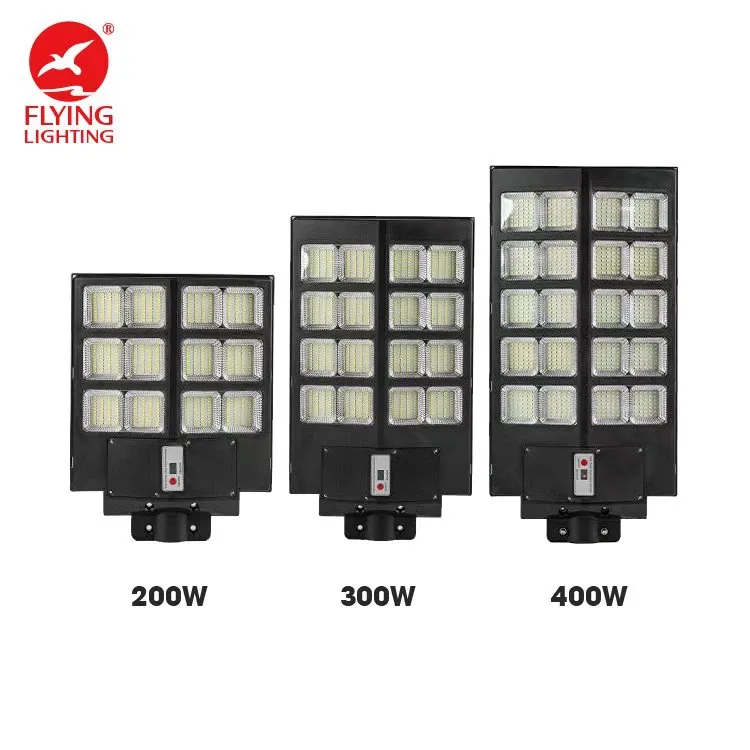 200W 300W 400W All In One Solar Street Light