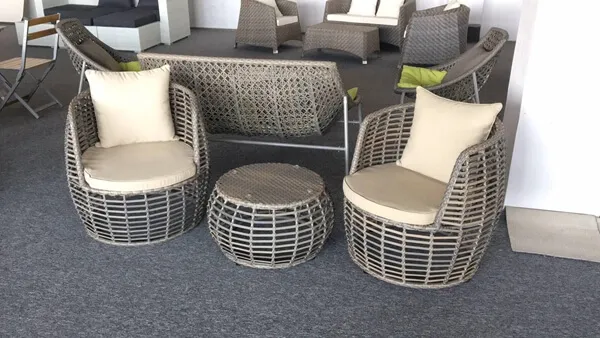 Balcony set rattan