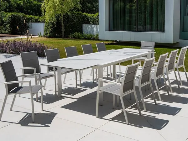 Outdoor dining table set