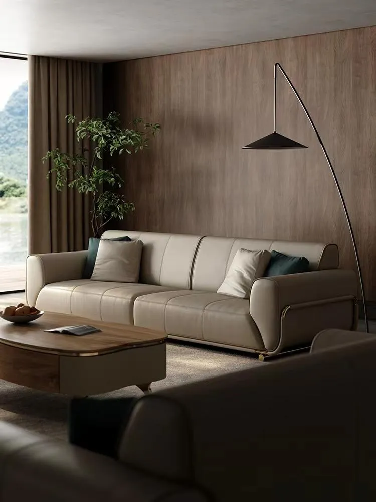 Light Luxury Leather Sofa