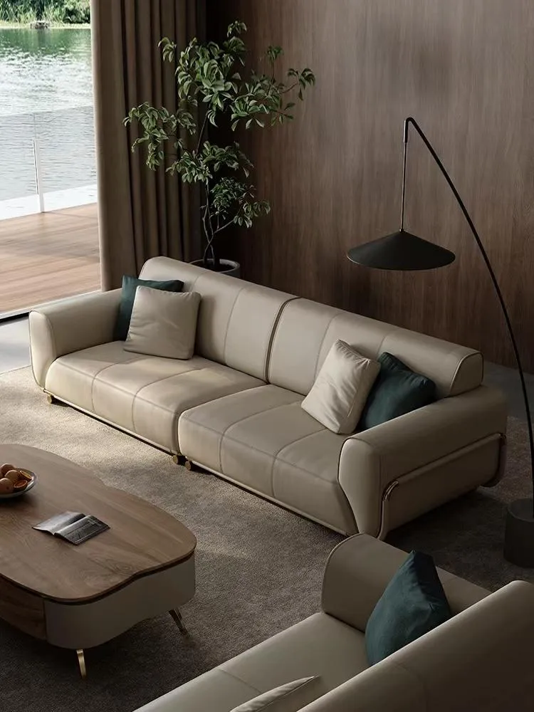 Light Luxury Leather Sofa