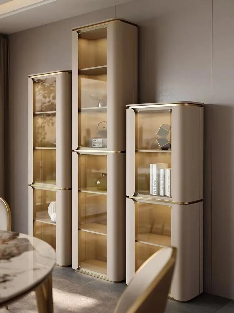 Light luxury corner cabinet