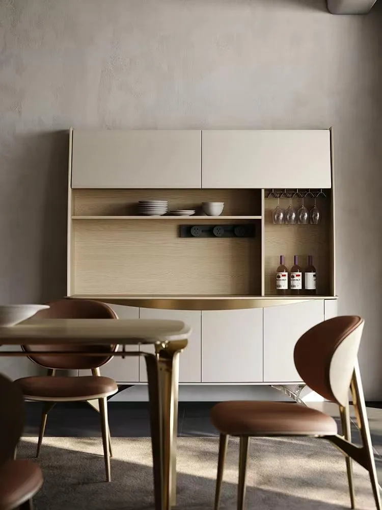 Stylish cream buffet furniture