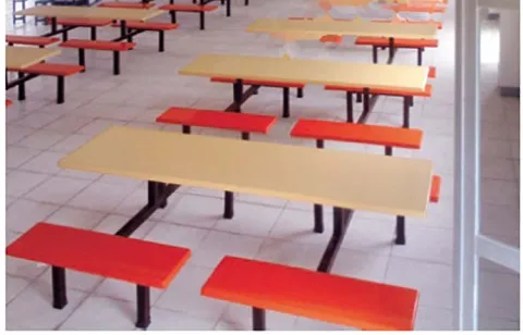 Lecture room benches