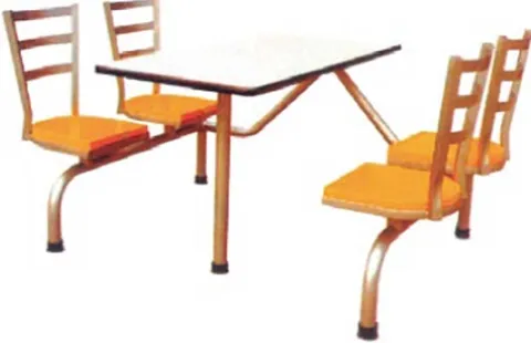 Fiberglass Study room Table & Chairs