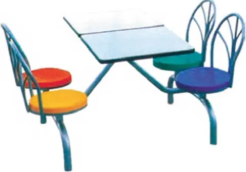 Fiberglass Study room Table Chair