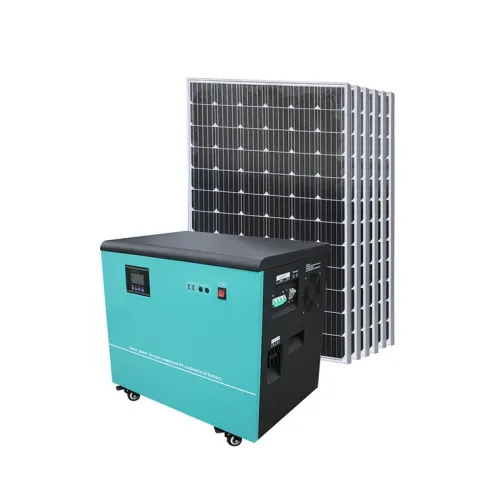 5KW 5000W 6000W Portable Solar Power Generator With Panel