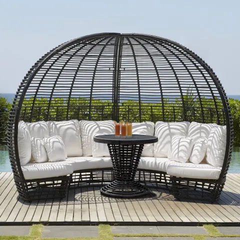 Sofa Outdoor Daybed With Canopy