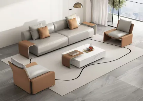 Modern 2-Seat Sofa