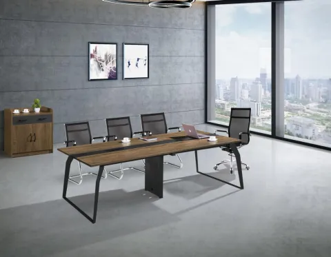 Conference Meeting for Office Table Modern Design Rectangle Shape
