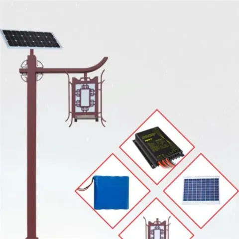 LED Solar Garden Light High Quality 15w
