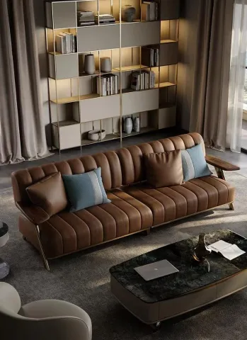 Leather Sofa