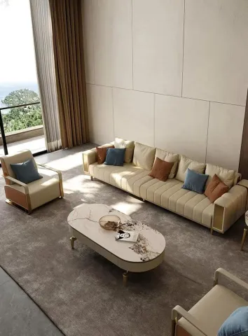 Leather Relax Living Room Sofas