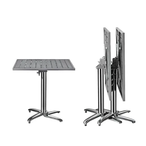 Folding garden table