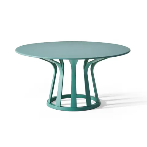 Round outdoor dining set