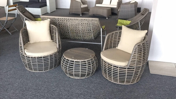 Balcony set rattan