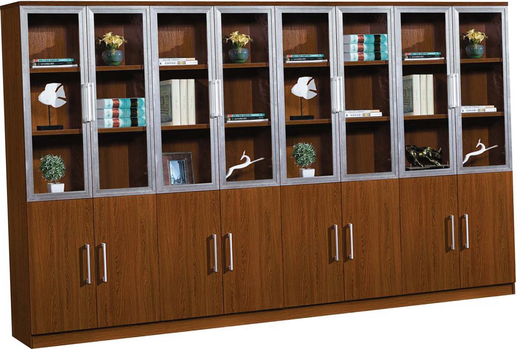Modern Office wall cabinet - Executive Bookshelf