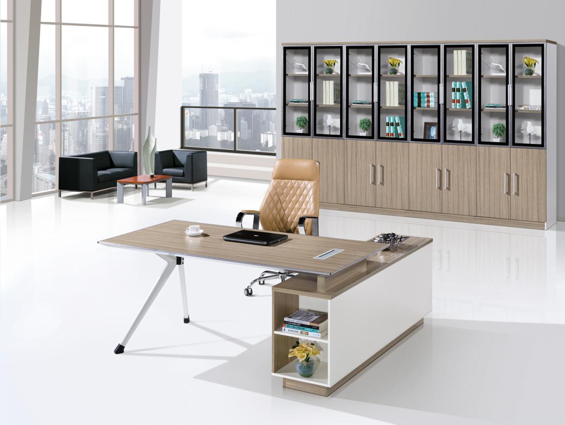 Luxury Multi-Function L Shaped Executive Desk
