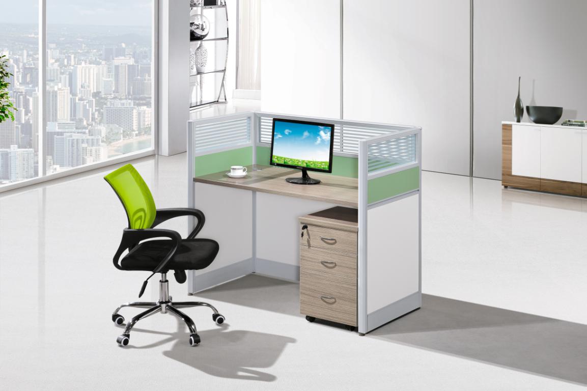 Modern 1 Seat Office Workstation