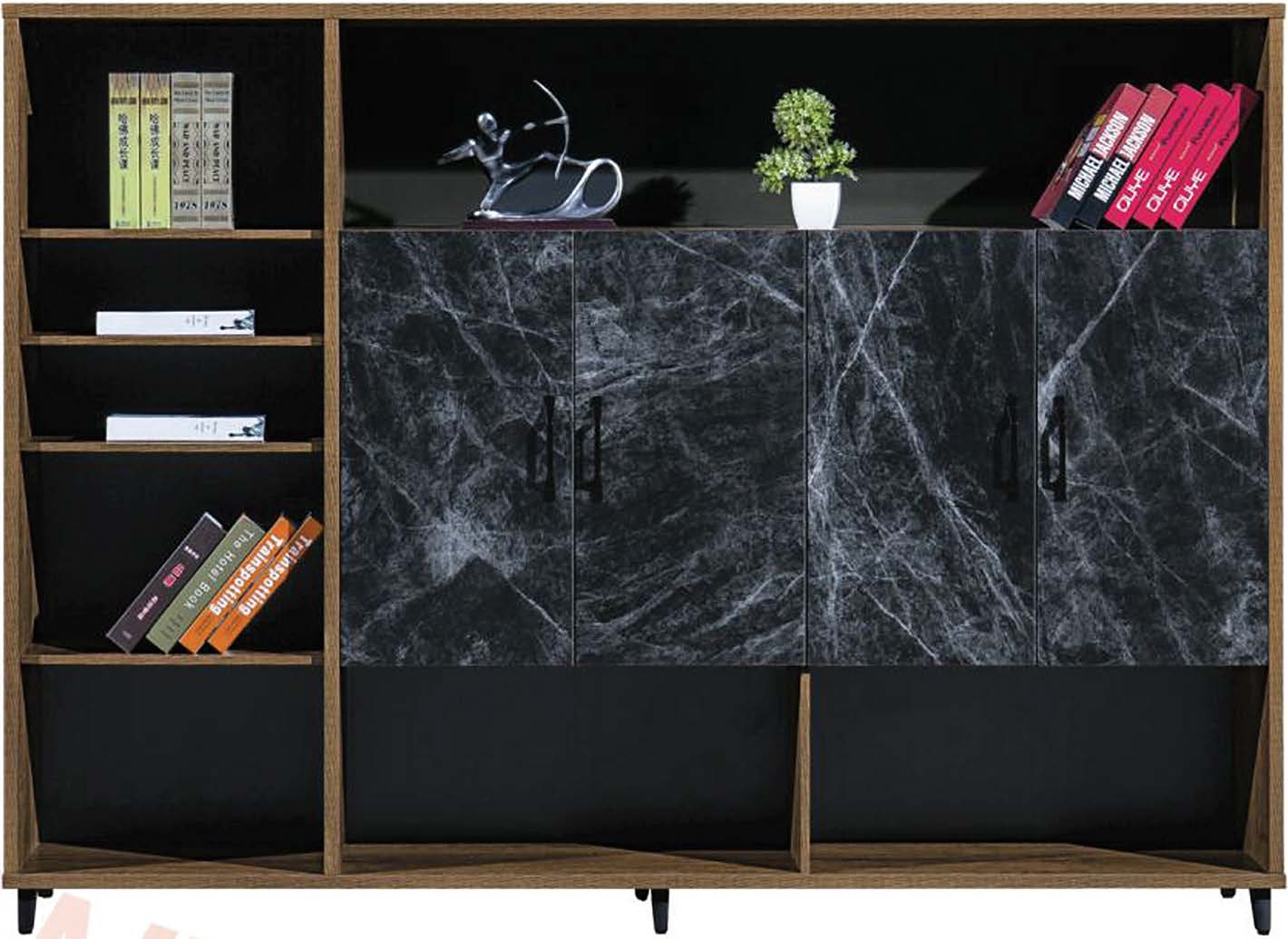 Modern Wood Bookcase