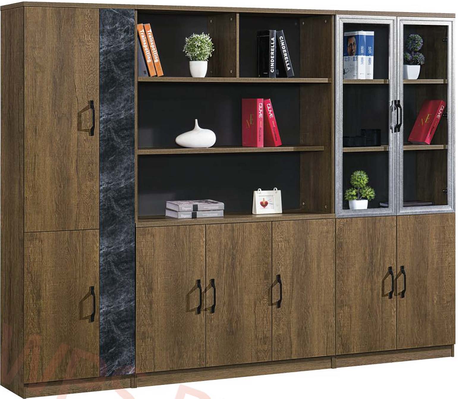 Modern Wood Bookcase