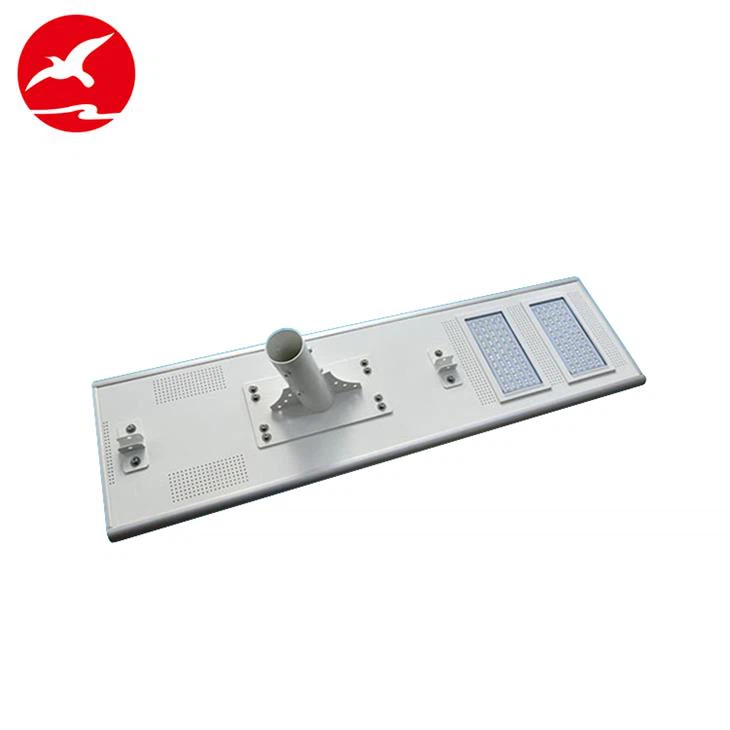 LED Solar Street Light Used In Outdoor Place