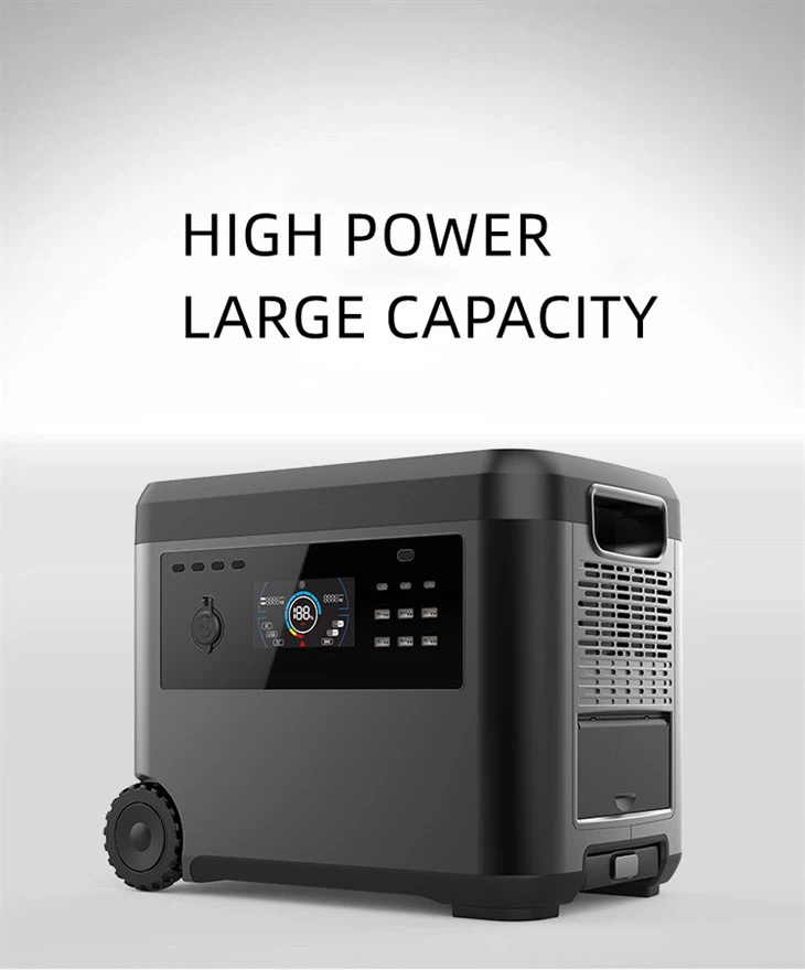 Outdoor 2000W 2400W 2500W 220V 2KW UPS Generator Solar Lifepo4 Battery Portable Power Station For Ho