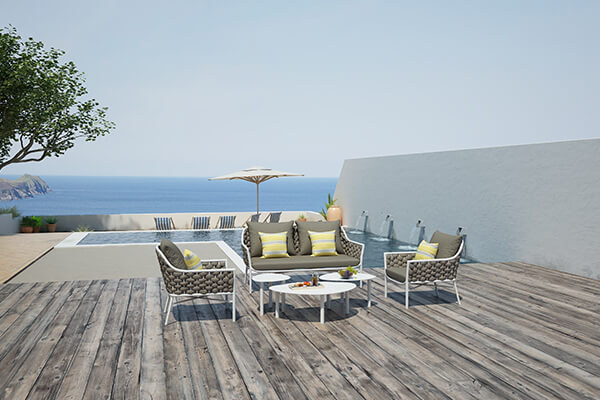 Outdoor sofa set