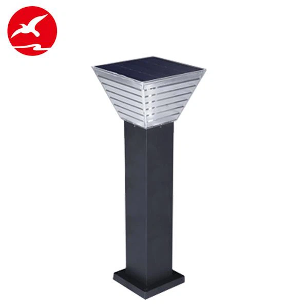 Outdoor Solar Bollard Light Round