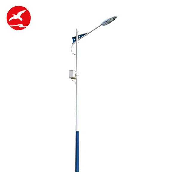 Single Arm Solar Street Lighting Pole